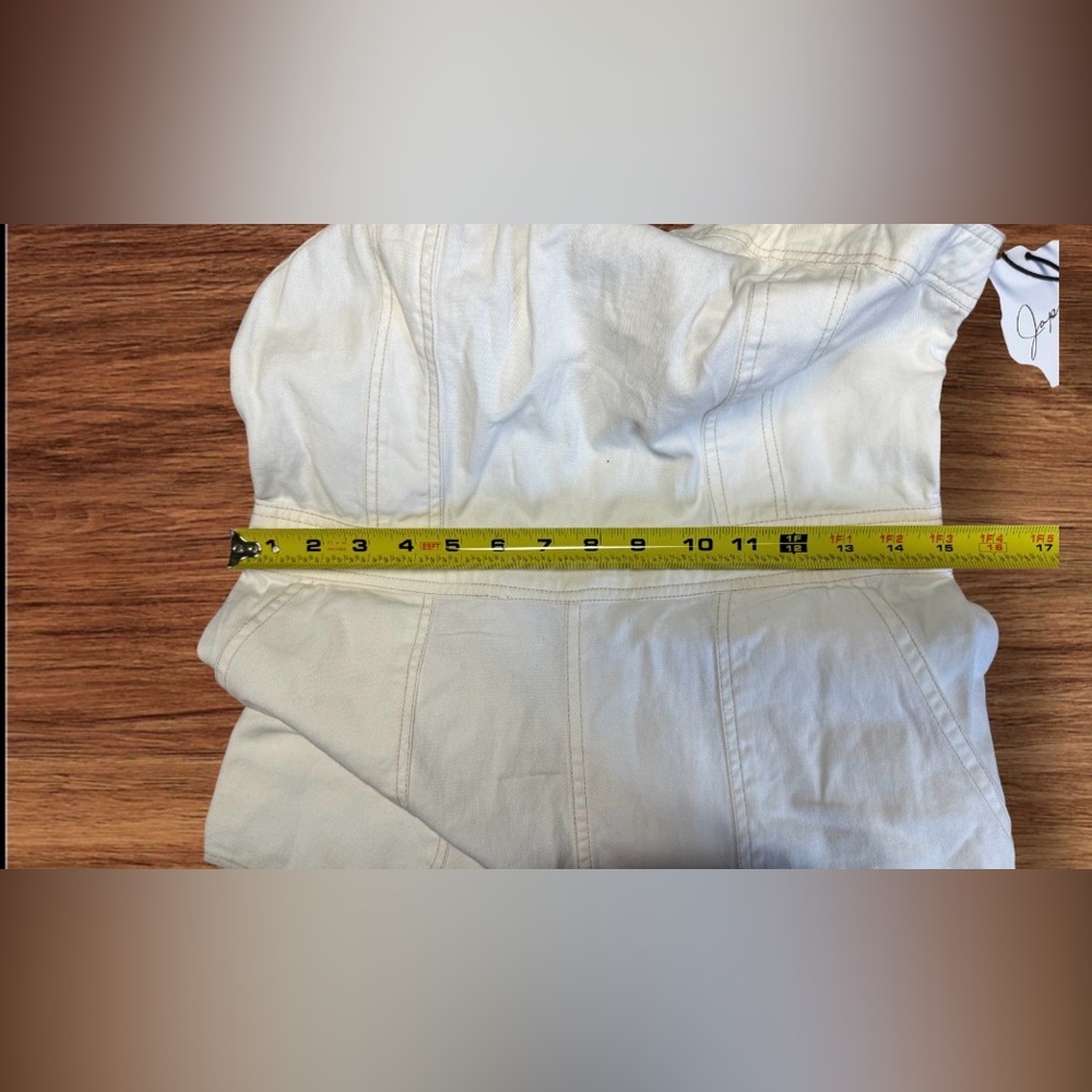 NWT Japna Lightweight White Jumpsuit SZ L - Picture 5 of 8